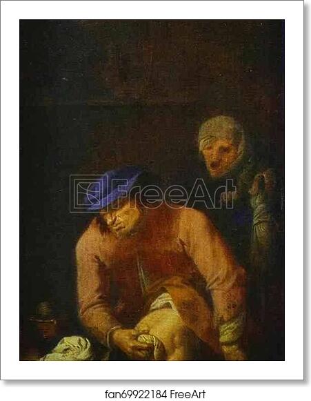 Free art print of Unpleasant Duties of a Father by Adriaen Brouwer Free art print of Unpleasant Duties of a Father by Adriaen Brouwer