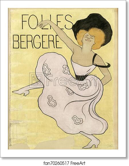Free art print of Folies Bergere by Leonetto Cappiello Free art print of Folies Bergere by Leonetto Cappiello