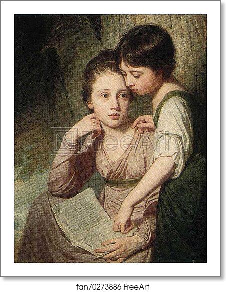 Free art print of The Misses Cumberland by George Romney Free art print of The Misses Cumberland by George Romney