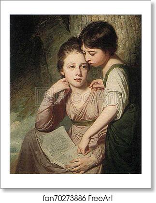 Free art print of The Misses Cumberland by George Romney