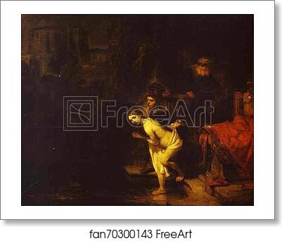 Free art print of Susanna Surprised by the Elders by Rembrandt Harmenszoon Van Rijn