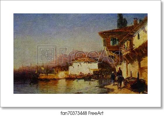 Free art print of Suburbs of Constantinople by Alexey Bogoliubov Free art print of Suburbs of Constantinople by Alexey Bogoliubov