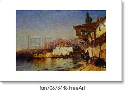 Free art print of Suburbs of Constantinople by Alexey Bogoliubov
