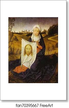 Free art print of St. Veronica by Hans Memling
