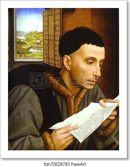 Free art print of Man Reading (St. Ivo?) by Rogier Van Der Weyden Free art print of Man Reading (St. Ivo?) by Rogier Van Der Weyden