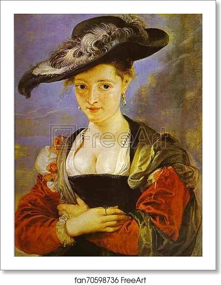Free art print of Portrait of Susanne Fourment ("Le Chapeau de paille") by Peter Paul Rubens
