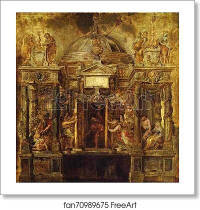 Free art print of Temple of Janus by Peter Paul Rubens