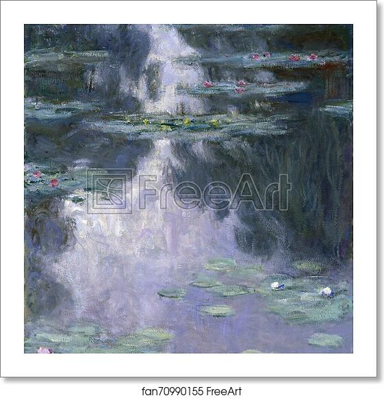 Free art print of Water Lilies (Nymphéas) by Claude Monet