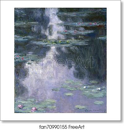 Free art print of Water Lilies (Nymphéas) by Claude Monet Free art print of Water Lilies (Nymphéas) by Claude Monet