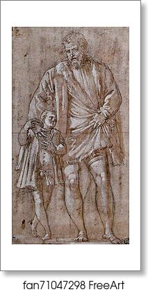 Free art print of Study for Iseppo da Porto and His Son Adriano by Paolo Veronese