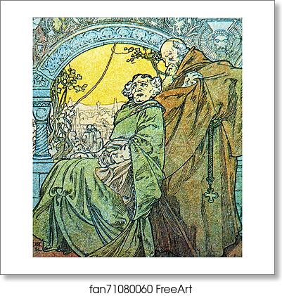 Free art print of Clio by Alphonse Mucha Free art print of Clio by Alphonse Mucha