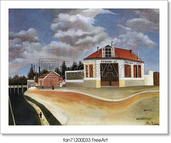 Free art print of Chair Factory. / Le fabrique de chaises by Henri Rousseau Free art print of Chair Factory. / Le fabrique de chaises by Henri Rousseau