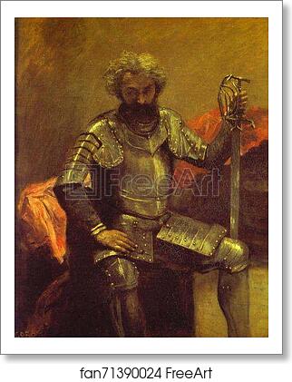 Free art print of Man in Armor or Seated Man at Arms by Jean-Baptiste-Camille Corot Free art print of Man in Armor or Seated Man at Arms by Jean-Baptiste-Camille Corot