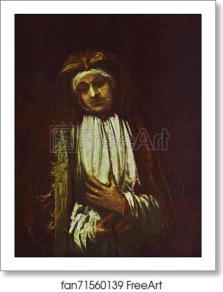 Free art print of Portrait of an Old Woman by Rembrandt Harmenszoon Van Rijn