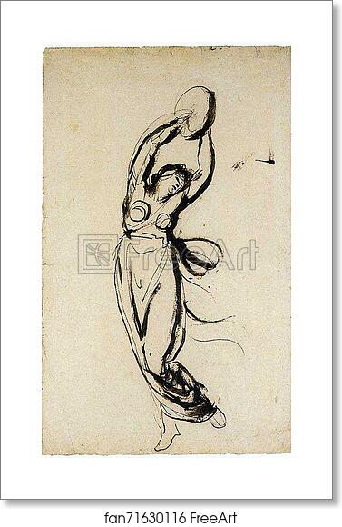 Free art print of Study of a Nymph with a Tambourine by George Romney Free art print of Study of a Nymph with a Tambourine by George Romney