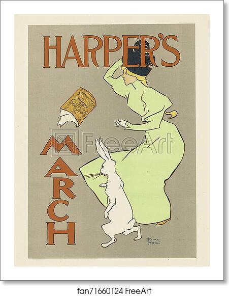 Free art print of La revue "Harper's Magazine". by Edward Penfield Free art print of La revue "Harper's Magazine". by Edward Penfield