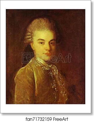 Free art print of Portrait of A. M. Rimskiy-Korsakov by Fedor Rokotov Free art print of Portrait of A. M. Rimskiy-Korsakov by Fedor Rokotov