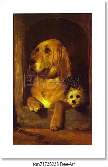 Free art print of Dignity and Impudence by Sir Edwin Landseer Free art print of Dignity and Impudence by Sir Edwin Landseer