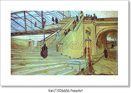 Free art print of The Trinquetaille Bridge. Arles by Vincent Van Gogh Free art print of The Trinquetaille Bridge. Arles by Vincent Van Gogh