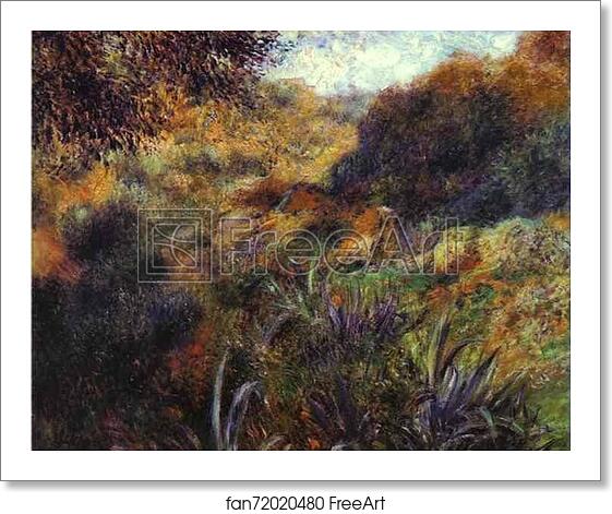 Free art print of Algerian Landscape. The Ravine of the "Femme Sauvage" by Pierre-Auguste Renoir Free art print of Algerian Landscape. The Ravine of the "Femme Sauvage" by Pierre-Auguste Renoir
