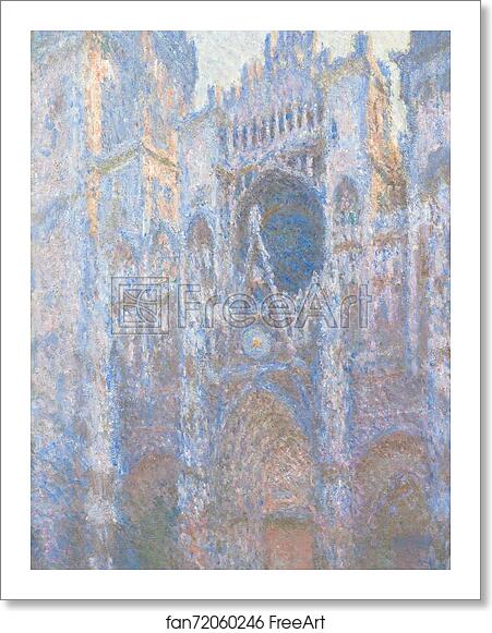 Free art print of Rouen Cathedral, West Façade by Claude Monet Free art print of Rouen Cathedral, West Façade by Claude Monet