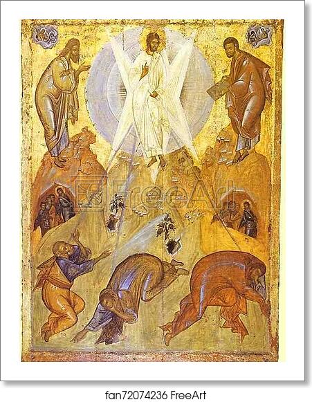 Free art print of The Transfiguration by Theophanes The Greek