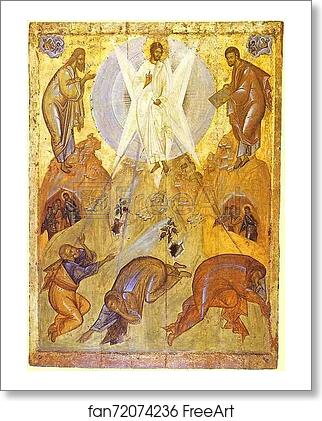 Free art print of The Transfiguration by Theophanes The Greek