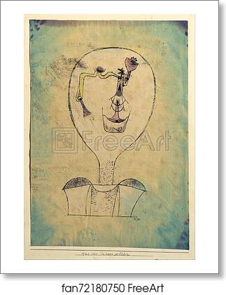 Free art print of The Beginnings of a Smile by Paul Klee Free art print of The Beginnings of a Smile by Paul Klee
