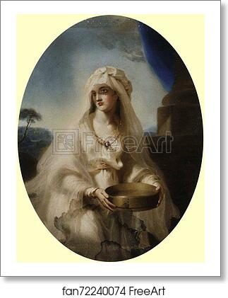 Free art print of Vestal Virgin by Sir Thomas Lawrence