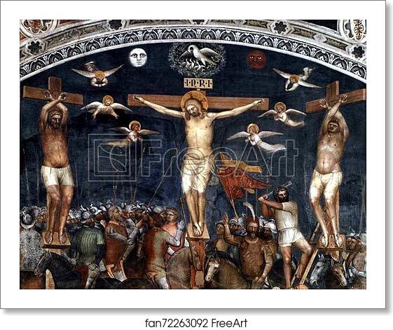 Free art print of The Crucifixion. Detail by Giusto De’ Menabuoi Free art print of The Crucifixion. Detail by Giusto De’ Menabuoi