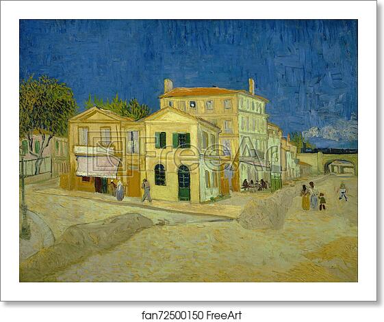 Free art print of The yellow house ('The street') by Vincent Van Gogh Free art print of The yellow house ('The street') by Vincent Van Gogh