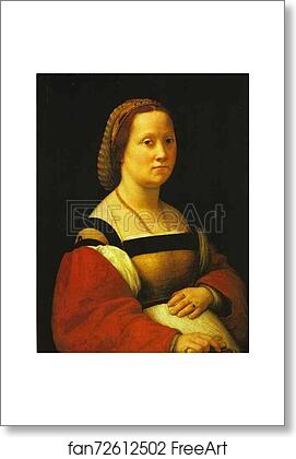 Free art print of Portrait of a Pregnant Woman by Raphael