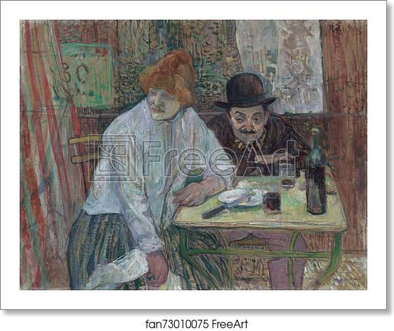 Free art print of At the Café La Mie by Henri De Toulouse-Lautrec Free art print of At the Café La Mie by Henri De Toulouse-Lautrec