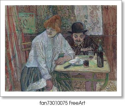 Free art print of At the Café La Mie by Henri De Toulouse-Lautrec Free art print of At the Café La Mie by Henri De Toulouse-Lautrec