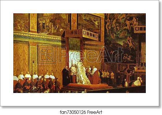 Free art print of The Sistine Chapel by Jean-Auguste-Dominique Ingres Free art print of The Sistine Chapel by Jean-Auguste-Dominique Ingres