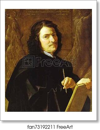 Free art print of Self-Portrait by Nicolas Poussin Free art print of Self-Portrait by Nicolas Poussin