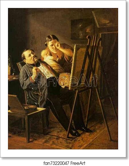 Free art print of Amateur by Vasily Perov Free art print of Amateur by Vasily Perov