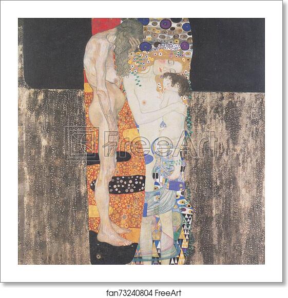 Free art print of The Three Ages of Woman by Gustav Klimt Free art print of The Three Ages of Woman by Gustav Klimt