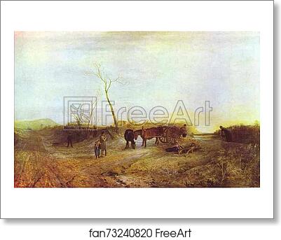 Free art print of Frosty Morning by Joseph Mallord William Turner