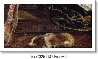 Free art print of Danae. Detail by Jacopo Robusti, Called Tintoretto
