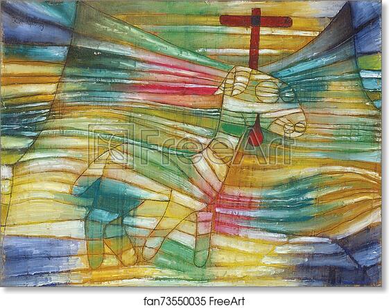 Free art print of The Lamb by Paul Klee