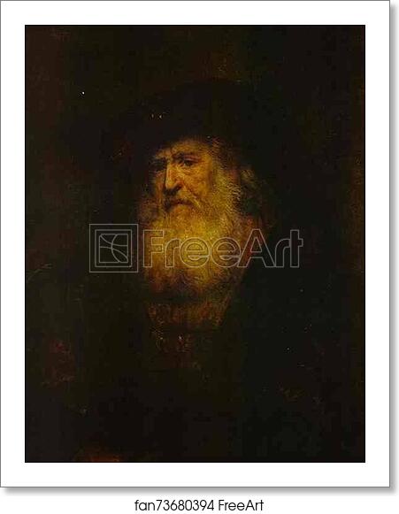 Free art print of Portrait of a Bearded Man in Black Beret by Rembrandt Harmenszoon Van Rijn Free art print of Portrait of a Bearded Man in Black Beret by Rembrandt Harmenszoon Van Rijn