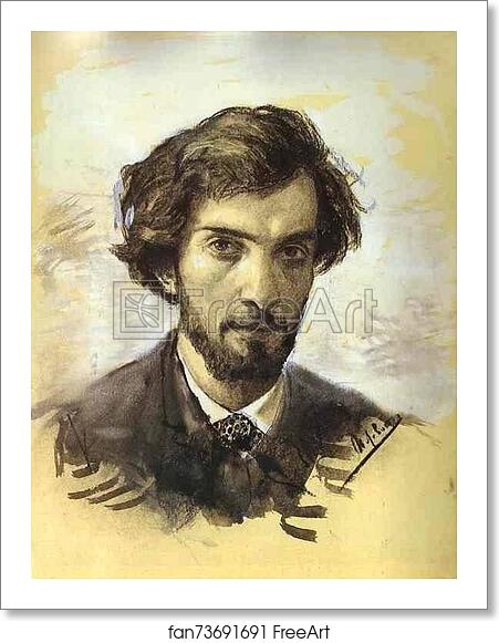 Free art print of Self-portrait by Isaac Levitan Free art print of Self-portrait by Isaac Levitan
