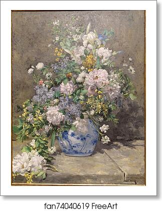 Free art print of Spring Bouquet by Pierre-Auguste Renoir Free art print of Spring Bouquet by Pierre-Auguste Renoir