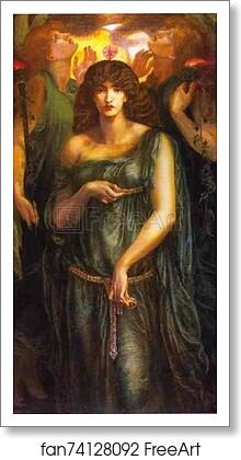 Free art print of Astarte Syriaca by Dante Gabriel Rossetti Free art print of Astarte Syriaca by Dante Gabriel Rossetti
