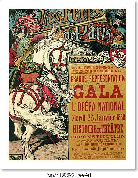 Free art print of Fêtes de Paris by Eugène Grasset Free art print of Fêtes de Paris by Eugène Grasset