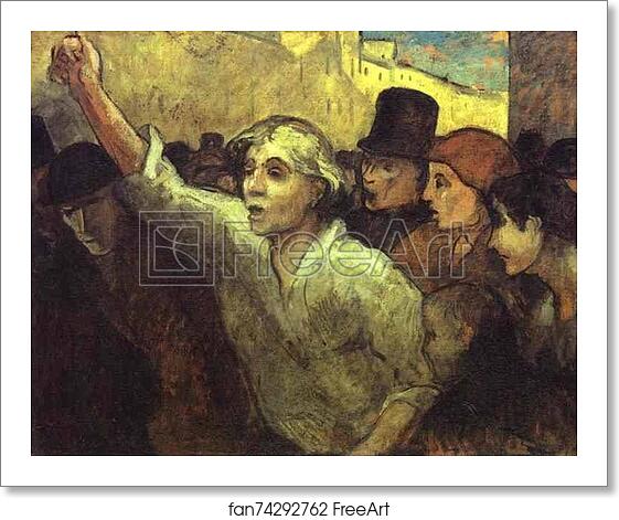 Free art print of The Insurrection by Honoré Daumier Free art print of The Insurrection by Honoré Daumier