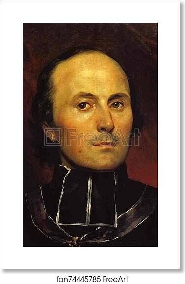 Free art print of Head of an Abbot by Karl Brulloff Free art print of Head of an Abbot by Karl Brulloff