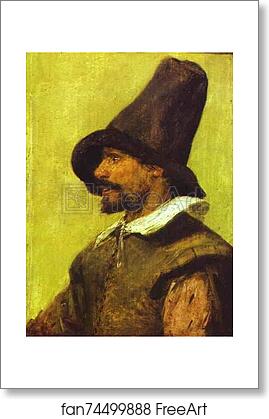 Free art print of Portrait of a Man with a Pointed Hat by Adriaen Brouwer Free art print of Portrait of a Man with a Pointed Hat by Adriaen Brouwer