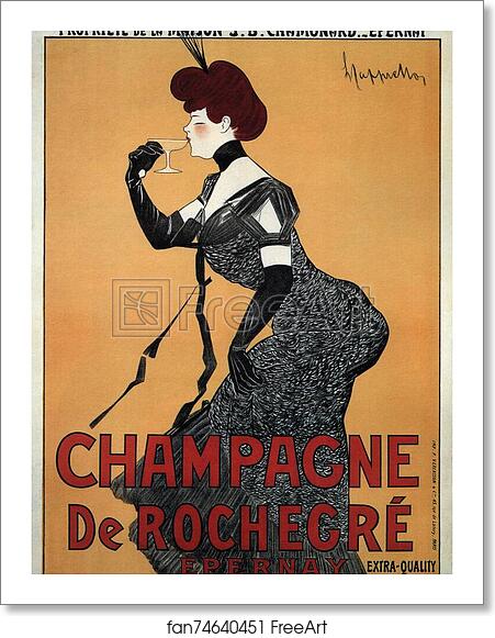 Free art print of Champagne de Rochegré by Leonetto Cappiello Free art print of Champagne de Rochegré by Leonetto Cappiello